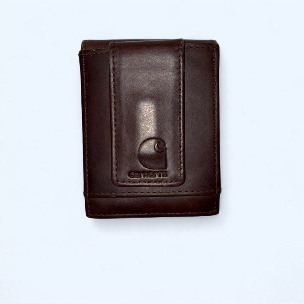 Carhartt Dark Brown Leather Card Holder